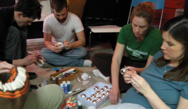 Ornament Party I, Circa 2006