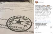 china loa stamp
